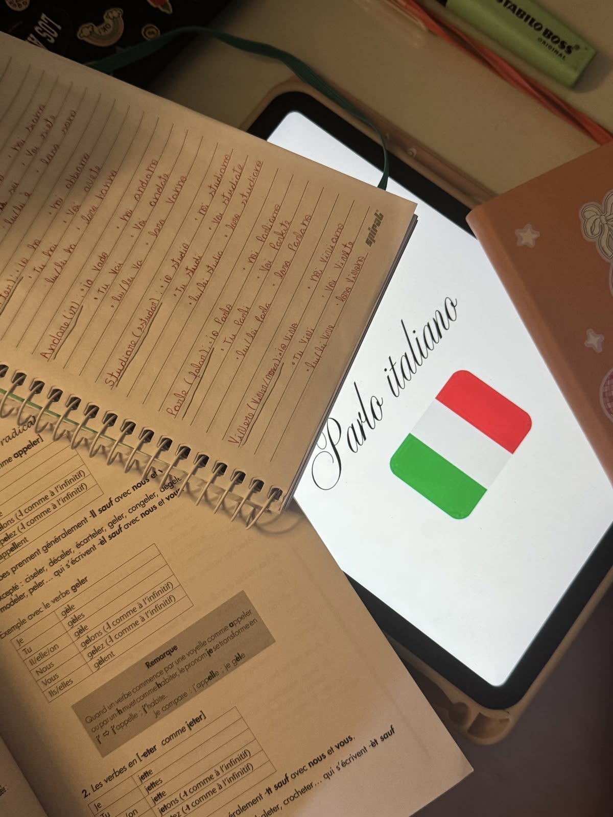 Online lesson in a virtual classroom